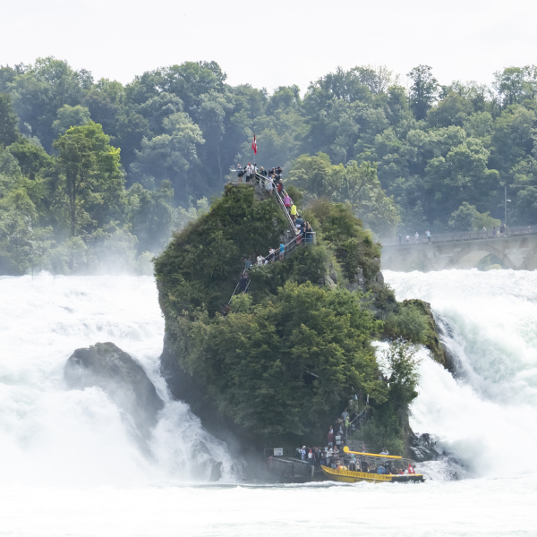 Rheinfall in Schaffhausen, Schweiz ©2021 Richard Schober